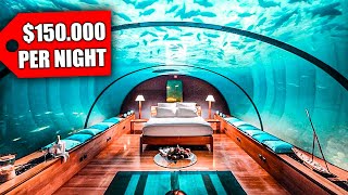 Top 10 Most Expensive Hotels In The World | Tour The Best Luxury 5 Star Suites & Hotel Rooms
