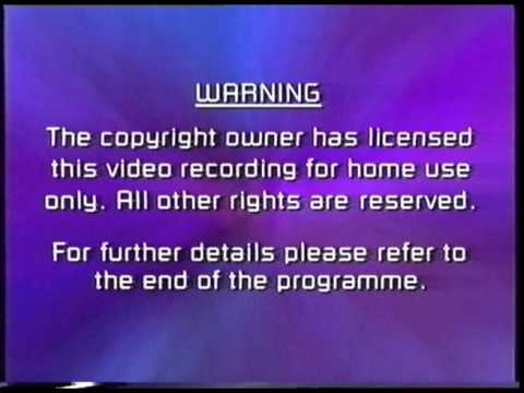 Paramount Home Entertainment (1999-2000) Warning Screen - YouTube