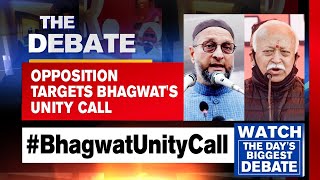 RSS Chief Makes A Unifying Call, What's Spooking Owaisi? | The Debate