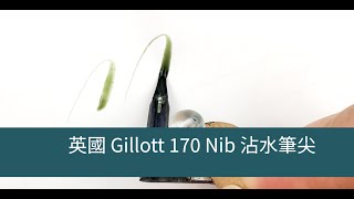 【筆尖跳動 EP31】軟彈筆尖- 英國Gillott 170 沾水筆尖