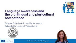 2.3.1 Language awareness and plurilingual and pluricultural competence