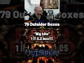 OUTSIDERS Box Opening Stats #fabtcg #shorts