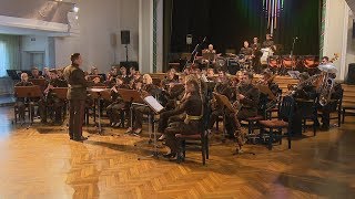 Jēkabpilī koncertē Latvijas Zemessardzes orķestris un Kanādas Bruņoto spēku Centrālais orķestris