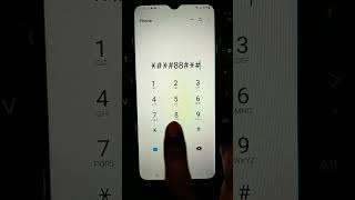 Samsung Galaxy A03s Touchchack Secret Code