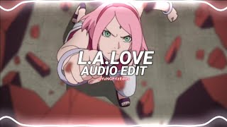 Lalove - Fergie Edit Audio