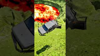 Undercover Police Car vs Lava Pit #33