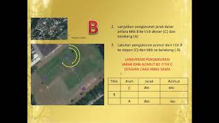 praktek penentuan azimut dan sudut horizontal