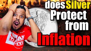 Dose BUYING SILVER bullion PROTECTS you from INFLATION