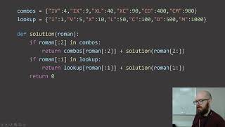 CodeWars: Roman Numeral Decoder & Encoder