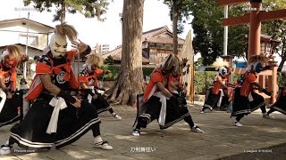 鬼柳鬼剣舞：刀剣舞狂い（諏訪神社）@ふるさと芸能まつり2015年8月15日