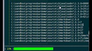 CommandBox 4 2.0 Progress Bar Demo