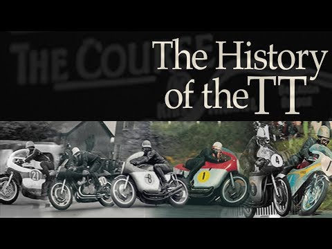Who won the first ever TT race?