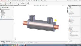 [CFD] 다중 유체가 있는 열 교환기 유동해석 - SOLIDWORKS Flow Simulation