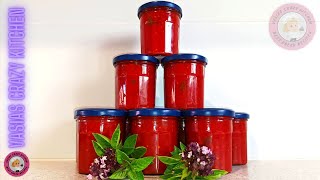 Grandma's Homemade Sauces With Different Flavors-You'll Never Buy Ready-Made Tomato Sauce Again