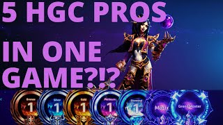 Liming Disintegrate - 5 HGC PROS IN 1 GAME! - Masters B2GM Season 4