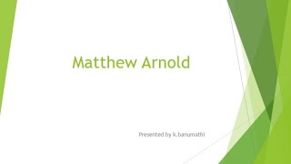 Matthew Arnold in Tamil.