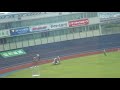 第72回国民体育大会・自転車競技会／少年男子スクラッチ（6km）予選1組目