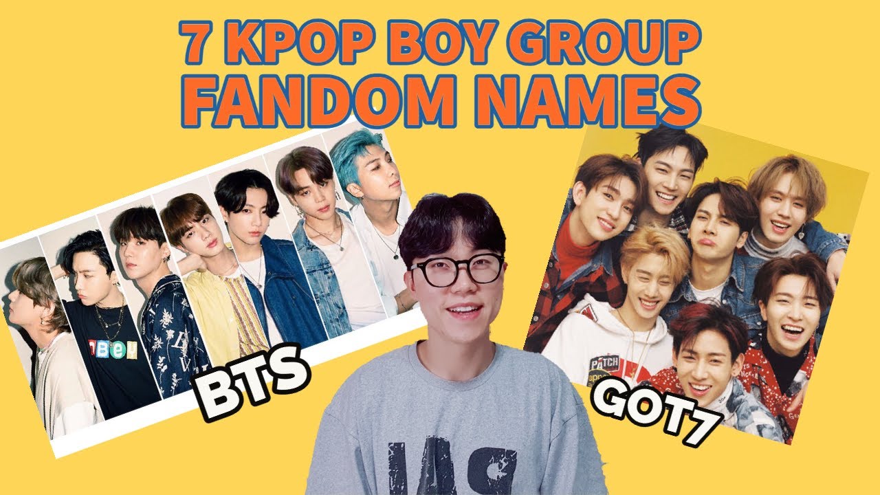 7 Kpop Boy Group 'Fandom Names And Their Meanings' - YouTube