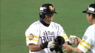 柳田、今宮、中村！若鷹軍団のタイムリーでソフトバンクが5点を奪う 2013.05.31 H-C