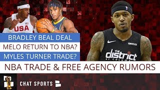 NBA Rumors On Bradley Beal’s Future, Andre Iguodala, Andrew Wiggins Trade & Carmelo Anthony Return?