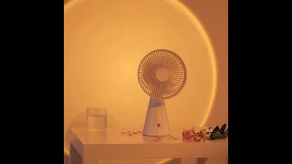 Fan Sunset Light