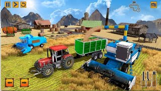 Tractor Drive 3D : Offroad Farming Simulator -Tractor Driving