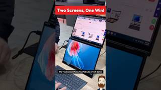 Asus Zenbook Duo Redefines Dual Screens! See It in Action! 💻✨ #shorts