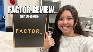 FACTOR REVIEW (not sponsored) | EATING FACTOR FOR A WEEK | HONEST REVIEW