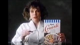 1990 Alpen Cruesli Make Up Brush Set Advert