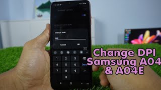 How To Change DPI Samsung A04 \u0026 Samsung A04E