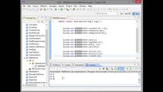 CSC-111 - Chapter 4 - Math Functions