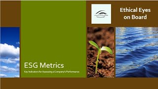 ESG Metrics Unveiled   Key Indicators