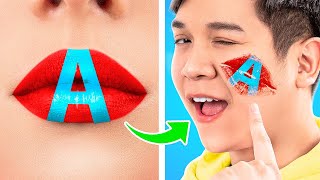 ¡14 Formas Extrañas de Llevar Maquillaje a Clase!