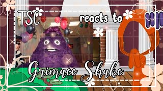 ᪥TSC Reacts to 'The Grimace Shake' + Blue᪥