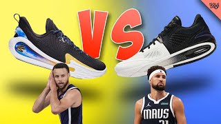 Stephen Curry vs Klay Thompson! Who has the BETTER SHOE?! Under Armour Curry 12 vs Anta KT 10!