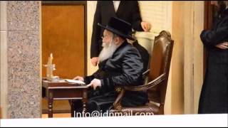 Chanukah 5776 With Bobover Rebbe