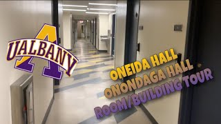 UALBANY FRESHMEN DORM \u0026 BUILDING TOUR | ONEIDA/ONONDAGA HALL 🤔🎓