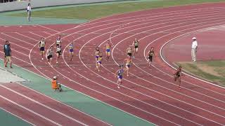 H30　千葉県中学総体　女子4x100mR　予選8組