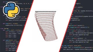 Simulating Cloth in Pygame