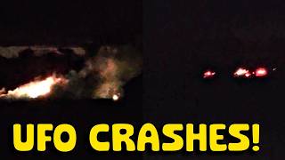 Flaming UFO Crash in New Jersey!