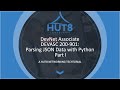 HUT 8 Techtorial - DevNet Associate DEVASC 200-901: Parsing JSON Data with Python 3 - Part I