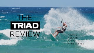 The Naish TRIAD Review - [ + BOXER comparison ]