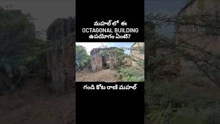 Gandikota Palace | What is this octagonal Building? #kadapadarshini #shortvideo #viralvideo