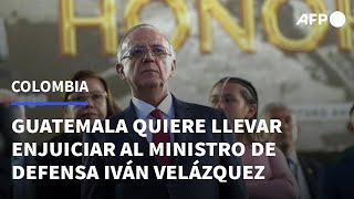 Guatemala quiere llevar a la justicia al ministro de Defensa de Colombia | AFP