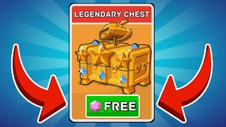FREE LEGENDARY CHEST in Hills of Steel