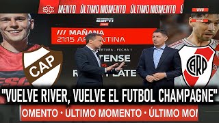 ¡BALBI Y LAS PRIMERAS NOTICIAS PARA EL HINCHA DE RIVER! MERCADO DE PASES Y PREVIA RIVER VS PLATENSE