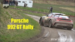 NEW Porsche 992 GT Rally PURE Sound by Puncture Peter