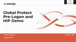 GlobalProtect Pre-Logon Demo