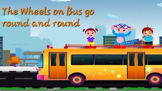The wheels on Bus go round and round@CoComelon @Pinkfong @LittleAngel @LittleBabyBum @ChuChuTV