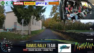 SS4 Saaremaa rally 2019  Edgars Balodis Lasma Tole